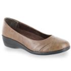 Easy Street Nancy Women's Flats, Size: 8, Beige
