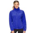 Women's Columbia Three Lakes Fleece Jacket, Size: Large, Med Purple