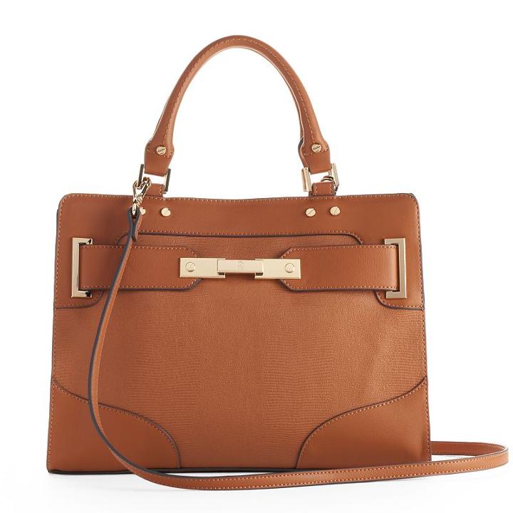 Jennifer Lopez Lola Satchel, Women's, Brown Oth