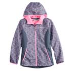 Girls 4-16 Free Country Softshell Fleece-lined Lightweight Jacket, Size: 16, Med Grey