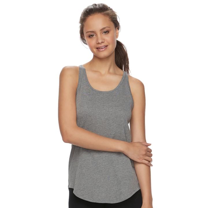 Juniors' So&reg; Twist Racerback Tank, Teens, Size: Xl, Black