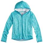 Girls 7-16 So Performance Full Zip Jacket, Size: 7-8, Med Blue