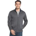 Men's Izod Advantage Regular-fit Performance Fleece Jacket, Size: Xl, Dark Grey