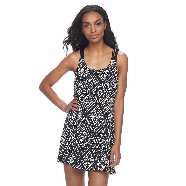 Women's Apt. 9&reg; Macrame Tank Dress Cover-up, Size: Xxl, Oxford
