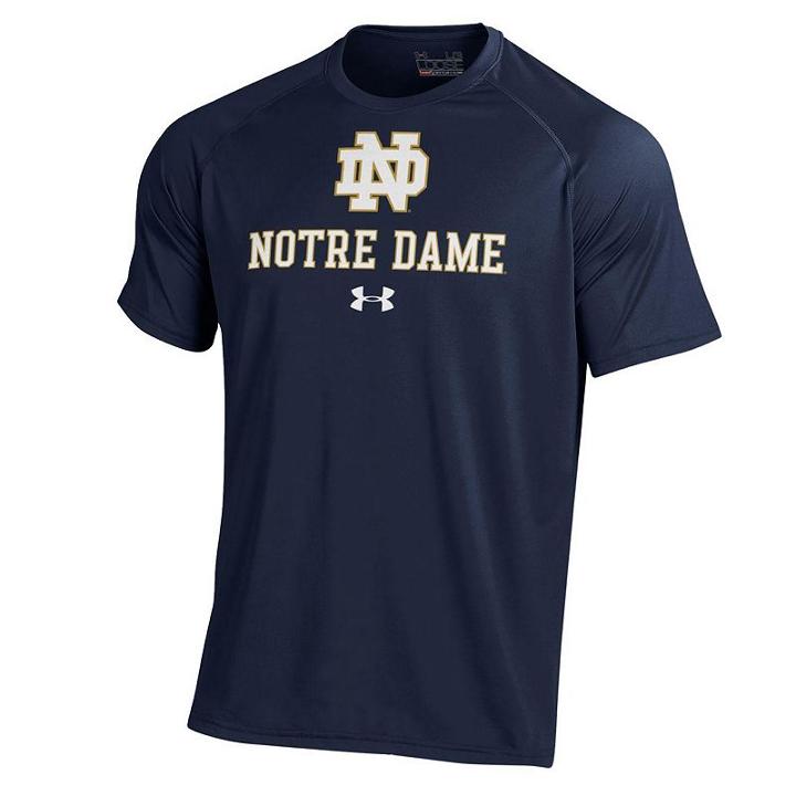 Men's Under Armour Notre Dame Fighting Irish Tech Tee, Size: Medium, Multicolor