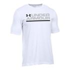 Men's Under Armour Shield Lockup Tee, Size: Small, White