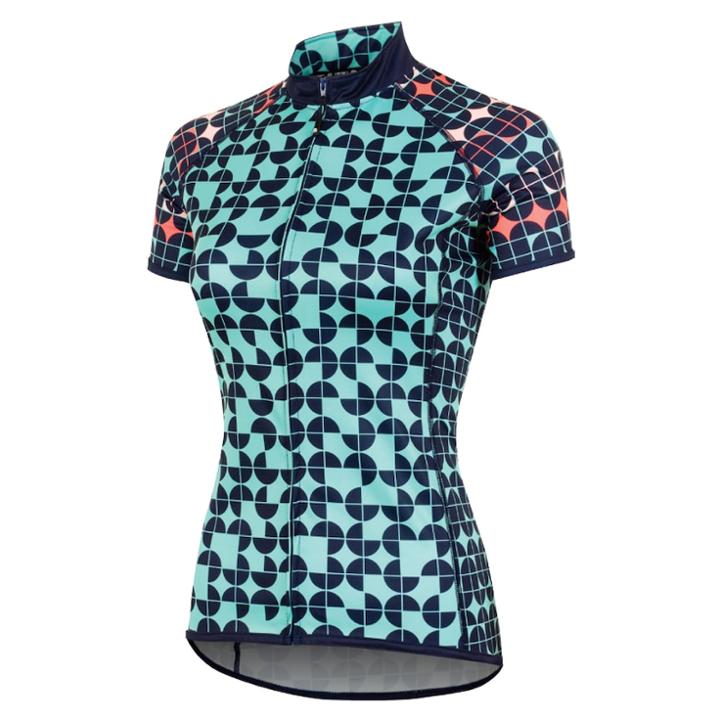 Women's Canari Dream Short Sleeve Cycling Top, Size: Medium, Light Blue