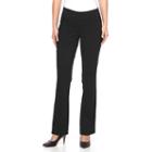 Women's Apt. 9&reg; Modern Fit Bootcut Dress Pants, Size: 4, Black