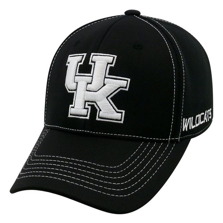 Adult Top Of The World Kentucky Wildcats Dynamic Performance One-fit Cap, Men's, Black