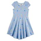 Disney's Minnie Mouse Girls 4-10 Skater Dress By Jumping Beans&reg;, Size: 4, Light Blue