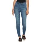 Juniors' Mudd&reg; Flx Stretch Super High-waist Jeggings, Teens, Size: 1, Med Blue