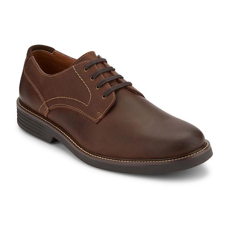Dockers Parkway Men's Oxford Shoes, Size: Medium (9.5), Dark Brown