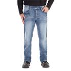 Men's Axe & Crown G-man Relaxed-fit Straight-leg Jeans, Size: 40x32, Dark Blue