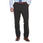 Men's Apt. 9&reg; Slim-fit Stretch Flat-front Suit Pants, Size: 33x30, Dark Grey