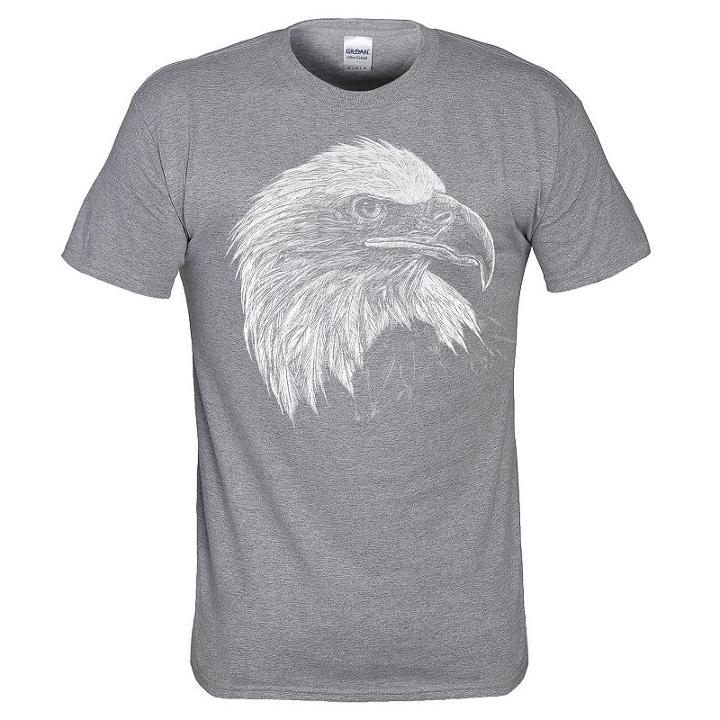 Big & Tall Lost Creek Eagle Tee, Men's, Size: 2xb, Dark Grey