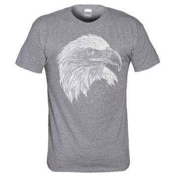 Big & Tall Lost Creek Eagle Tee, Men's, Size: 2xb, Dark Grey