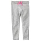Girls 4-8 Oshkosh B'gosh&reg; Solid Ribbed Waist Skinny Pants, Girl's, Size: 6, Light Grey