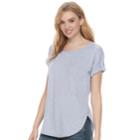 Women's Sonoma Goods For Life&trade; French Terry Tunic, Size: Xs, Lt Purple