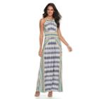 Women's Suite 7 Abstract Geometric Maxi Dress, Size: 10, Ovrfl Oth