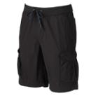 Men's Sonoma Goods For Life&trade; Knit Waistband Cargo Shorts, Size: Large, Dark Grey