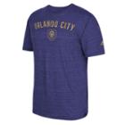 Men's Adidas Orlando City Sc Tri-blend Tee, Size: Xxl, Purple