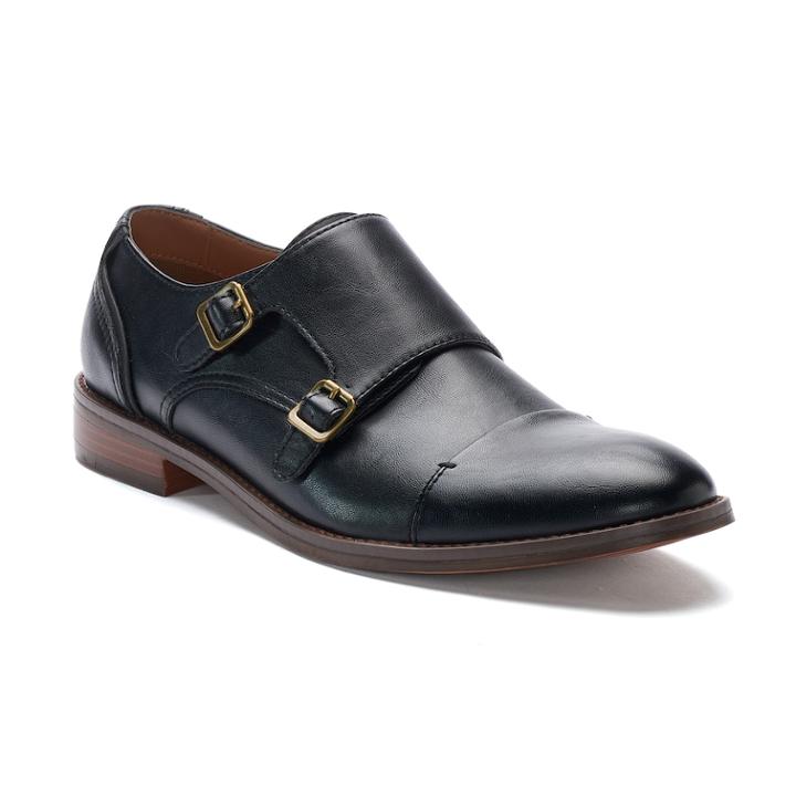 Apt. 9&reg; Rosewood Men's Dress Shoes, Size: 12, Black