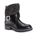 Muk Luks Mylie Women's Ankle Boots, Size: 7, Black
