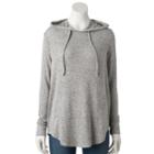 Women's Olivia Sky Marled Hoodie, Size: Xl, Dark Grey