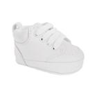 Baby Wee Kids White High-top Lace Up Crib Shoes, Infant Unisex, Size: 3