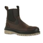 Kamik Griffon Men's Chelsea Waterproof Winter Boots, Size: 7, Dark Brown