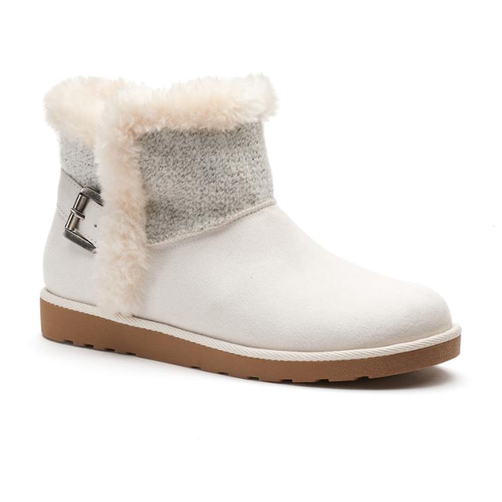 So&reg; Hangout Women's Plush Boots, Size: Medium (6), Grey Other