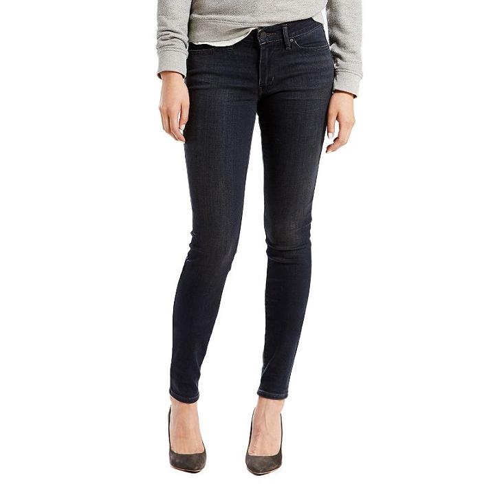 Women's Levi's&reg; 711 Skinny Jeans, Size: 30 30, Dark Blue