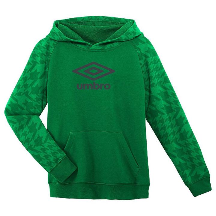 Boys 8-20 Umbro Fleece Pullover Hoodie, Boy's, Size: M(10-12), Green