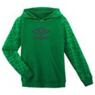 Boys 8-20 Umbro Fleece Pullover Hoodie, Boy's, Size: M(10-12), Green