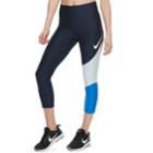 Women's Nike Power Graphic Training Midrise Capri Leggings, Size: Xl, Light Blue