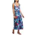 Petite Chaps Floral Maxi Dress, Women's, Size: S Petite, Pink Ovrfl
