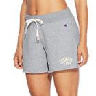 Women's Champion French Terry Shorts, Size: Large, Dark Grey