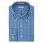Men's Izod Slim-fit Performx Wrinkle-free Dress Shirt, Size: 18.5-34/35, Turquoise/blue (turq/aqua)