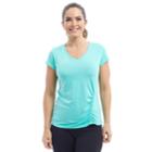 Women's Marika Drape Front Tee, Size: Xl, Lt Green