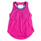 Girls 7-16 So&reg; Strappy Tank Top With Built-in Bra, Size: 16, Med Purple