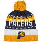 Adidas, Men's Indiana Pacers Pom Cuffed Beanie, Multicolor