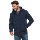 Men's Zeroxposur Stowe Sweater Fleece Hooded Jacket, Size: Medium, Med Blue