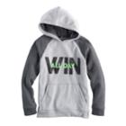 Boys 8-20 Tek Gear All Day Win Pull-over Hoodie, Size: Medium, Grey