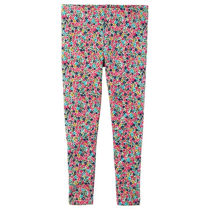 Girls 4-8 Carter's Print Leggings, Size: 7, Ovrfl Oth