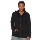 Plus Size Tek Gear&reg; Fleece Full-zip Hoodie, Women's, Size: 3xl, Black