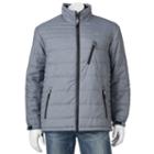 Big & Tall New Balance Puffer Jacket, Men's, Size: L Tall, Grey