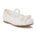 Jumping Beans&reg; Festival Toddler Girls' Ballet Flats, Size: 6 T, White