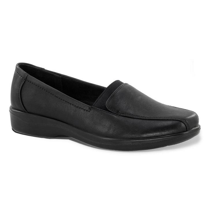Easy Street Gage Women's Slip-on Shoes, Size: Medium (7), Black