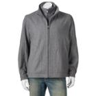 Men's Towne Military Wool-blend Hipster Jacket, Size: Xl, Grey