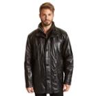 Big & Tall Excelled Sheepskin Leather Jacket, Men's, Size: 3x Big, Black